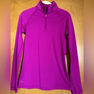 Nike long sleeve quarter zip. Pro Combat style. Dri Fit. Size XS
